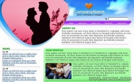 TemplateMonster 人物模板