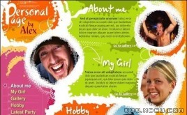 TemplateMonster 人物模板