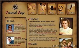 TemplateMonster 人物模板