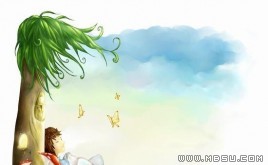 韓國卡通人物模板