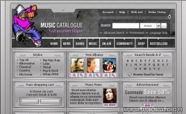 TemplateMonster 音樂模板