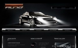 TemplateMonster 汽車模板