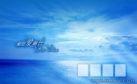 婚紗設計PSD模板