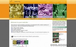 ThemeGallery 運動模板