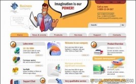 TemplateMonster 商務(wù)模板