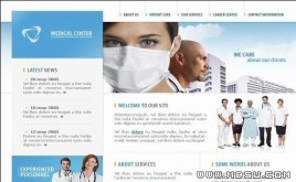 TemplateMonster 醫(yī)院模板