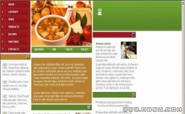 TemplateMonster 食物模板