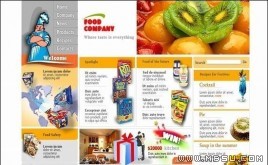 TemplateMonster 食物模板