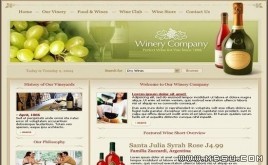 TemplateMonster 酒模板