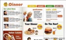 TemplateMonster 食物模板