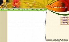 Templatesdd 花草模板