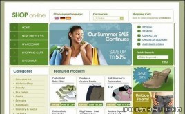 TemplateMonster 商品模板