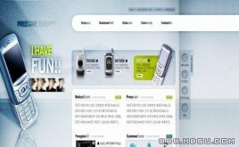 韓國(guó)手機(jī)模板