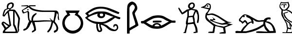 meroitic hieroglyph