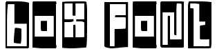 Box Font